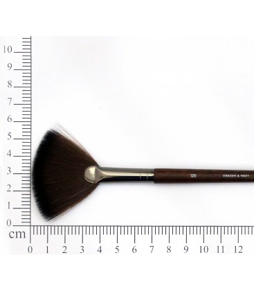 POWDER FAN BRUSH MEDIUM