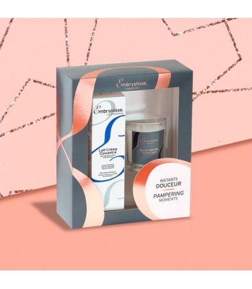  ICONIC COFFRET LAIT CREME CONCENTRE 75 ML + CANDLE