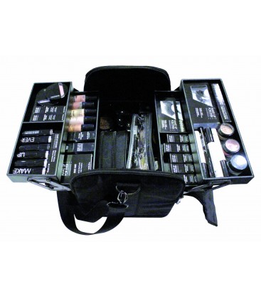 SMALL SIZE VANITY BAG WITH SLIDING TRAY 